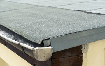 repair or replace Shiney Row flat roofing?